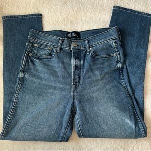 GAP denim high rise vintage slim jeans